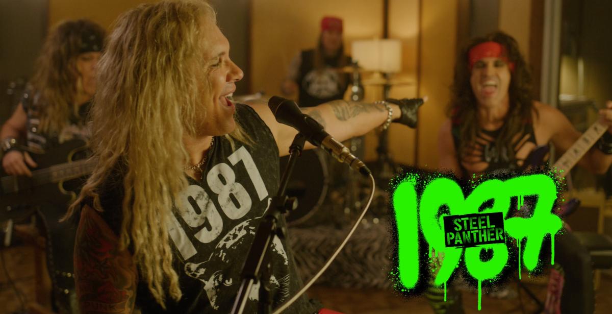 STEEL PANTHER RELEASES MUSIC VIDEO FOR "1987" OFF NEW ALBUM 'ON THE