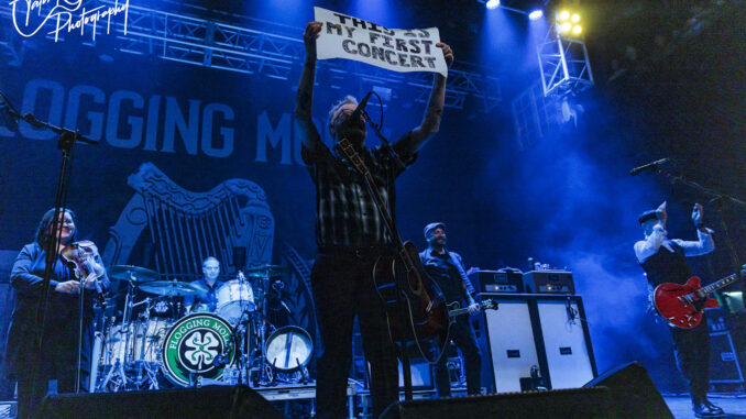 Dave King of Flogging Molly - Photo by Talon Kane Photography
