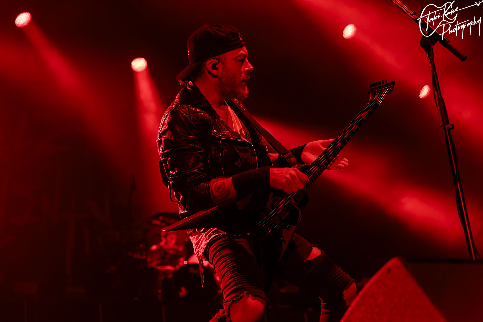 Michael Paget of Bullet For My Valentine - Photo by Talon Kane Photography