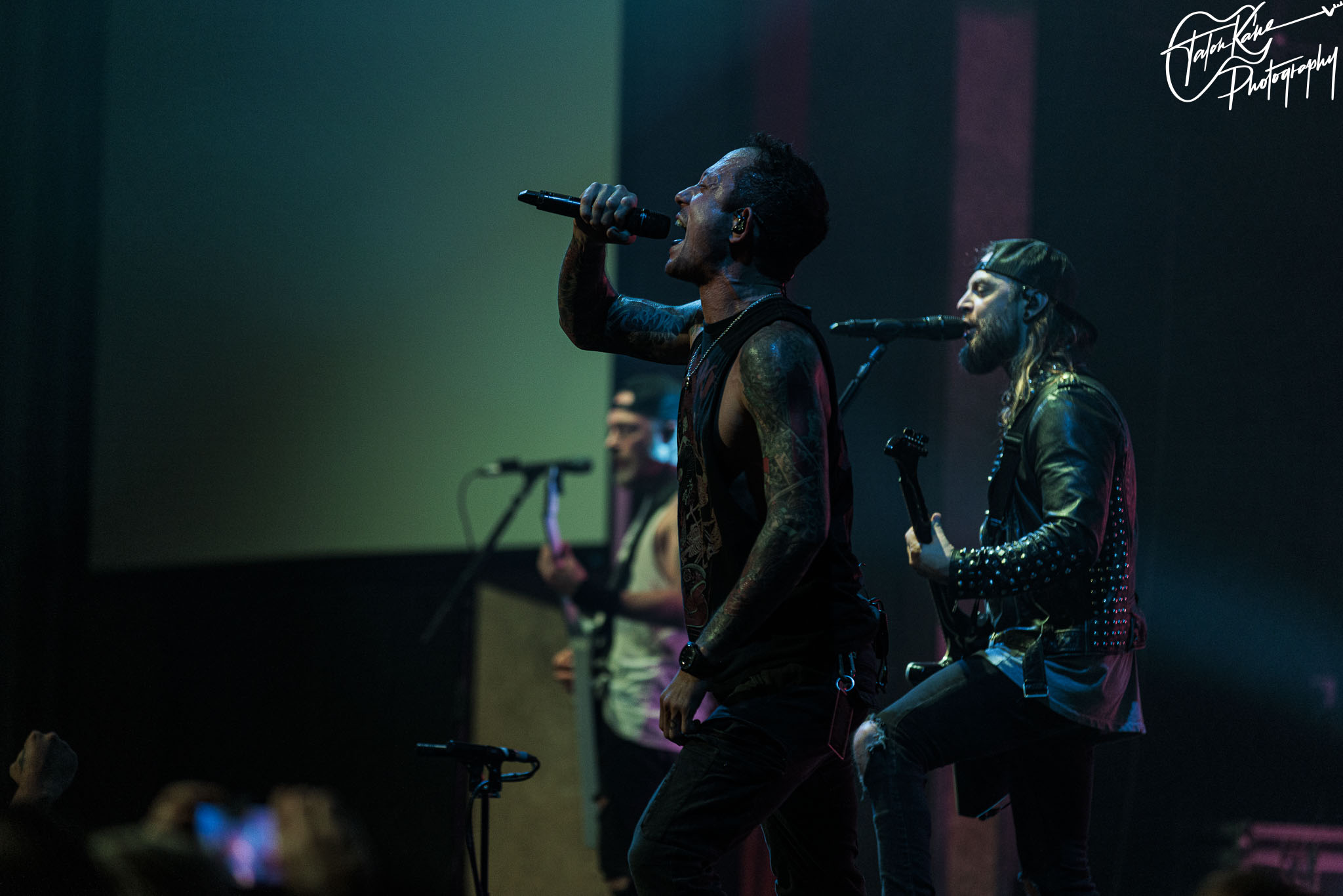 Matt Tuck of Bullet For My Valentine and Matt Heafy of Trivium - Photo by Talon Kane Photography