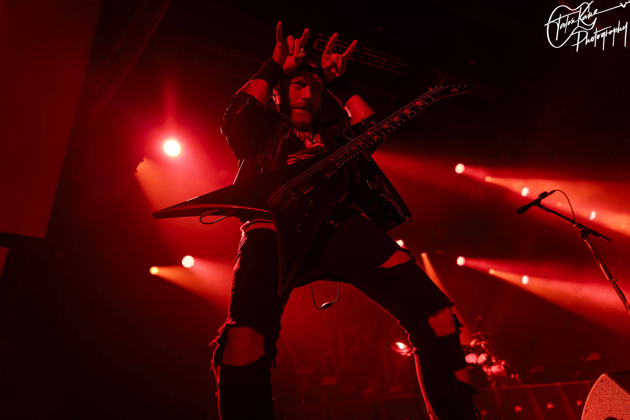 Michael Paget of Bullet For My Valentine - Photo by Talon Kane Photography