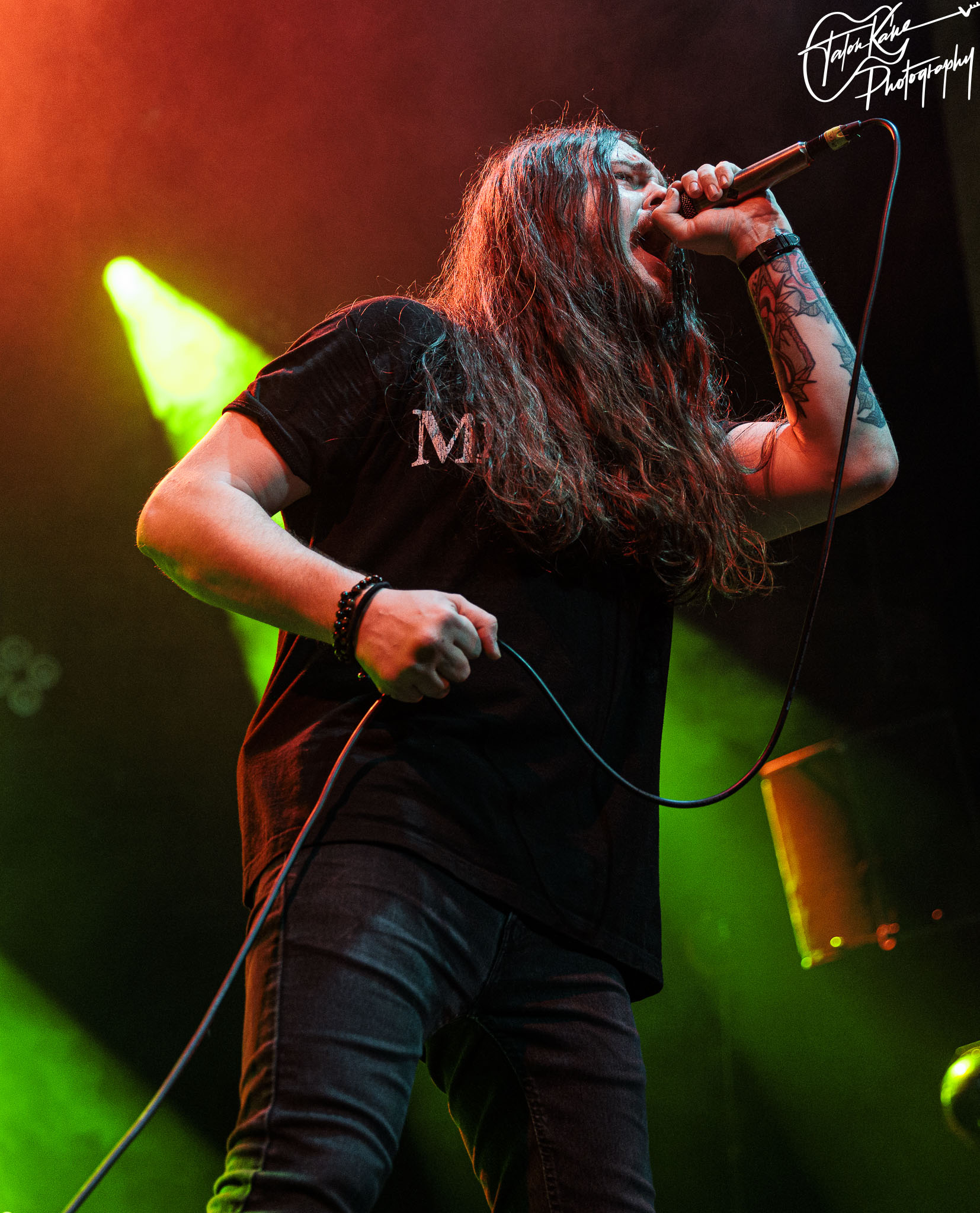 Aaron Pauley of Of Mice & Men - Photo by Talon Kane Photography