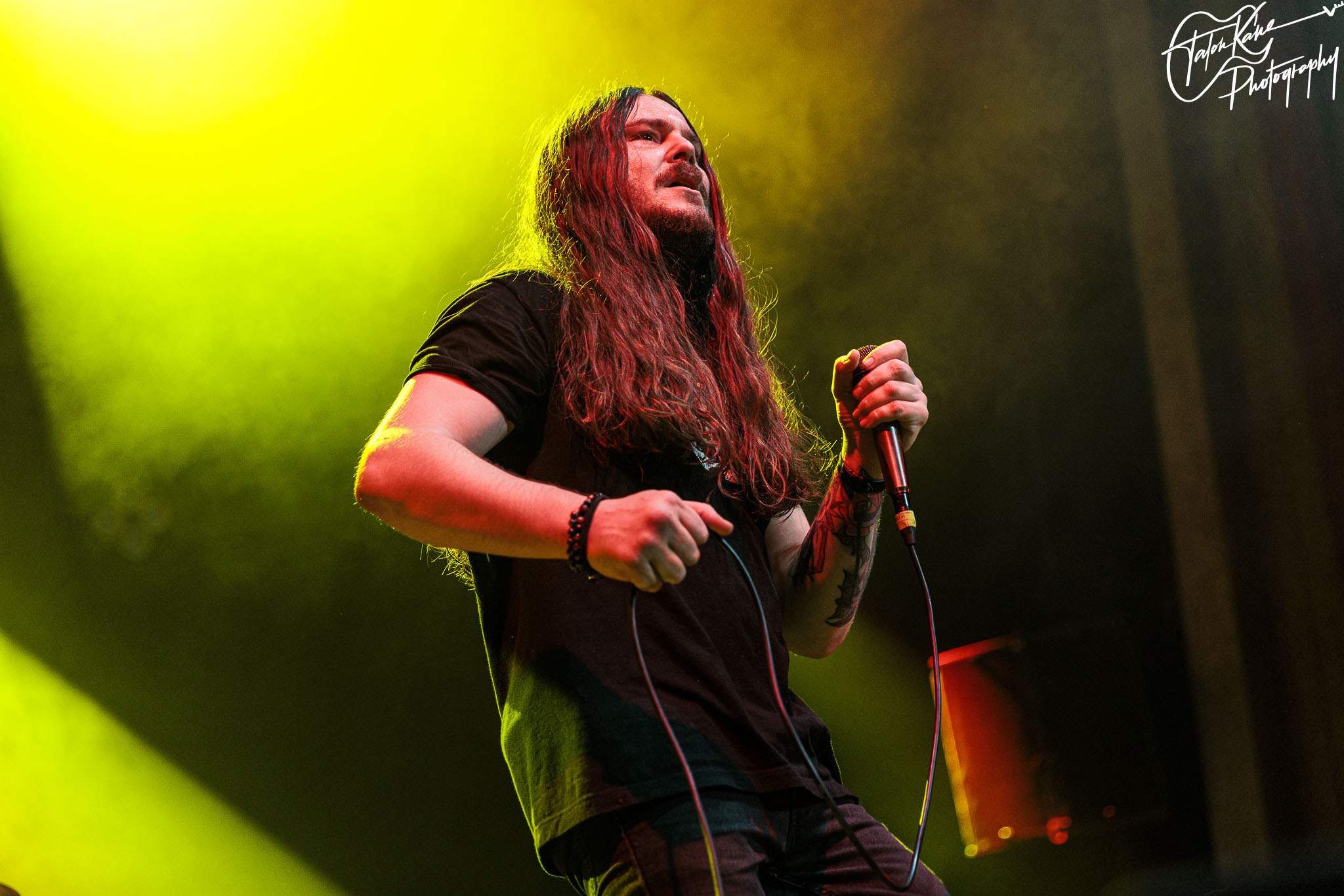 Aaron Pauley of Of Mice & Men - Photo by Talon Kane Photography