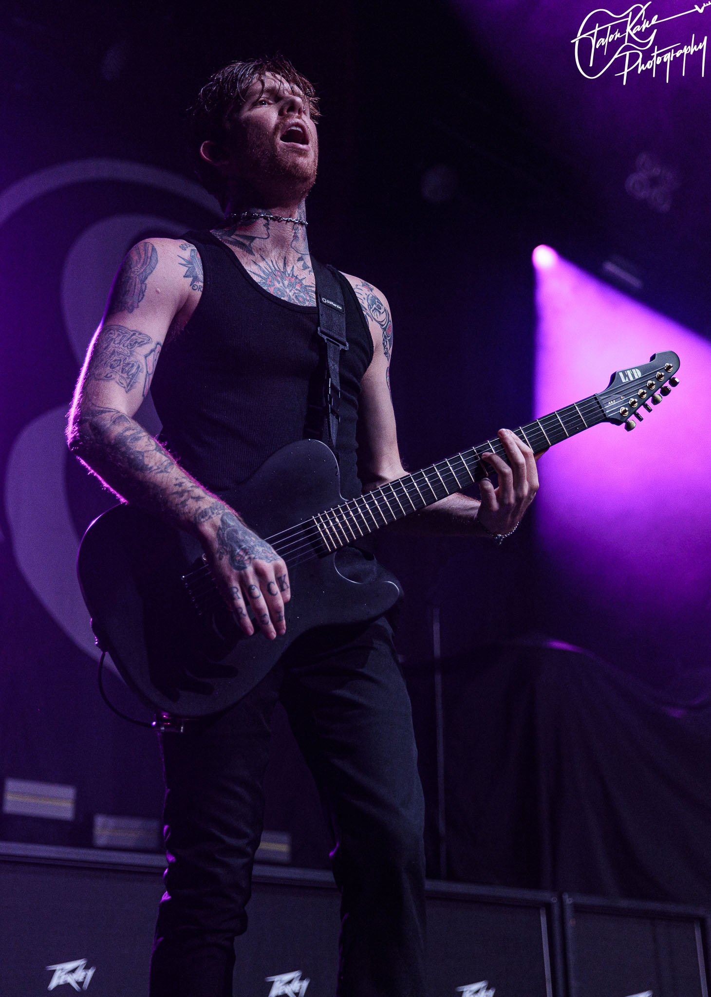 Alan Ashby of Of Mice & Men - Photo by Talon Kane Photography